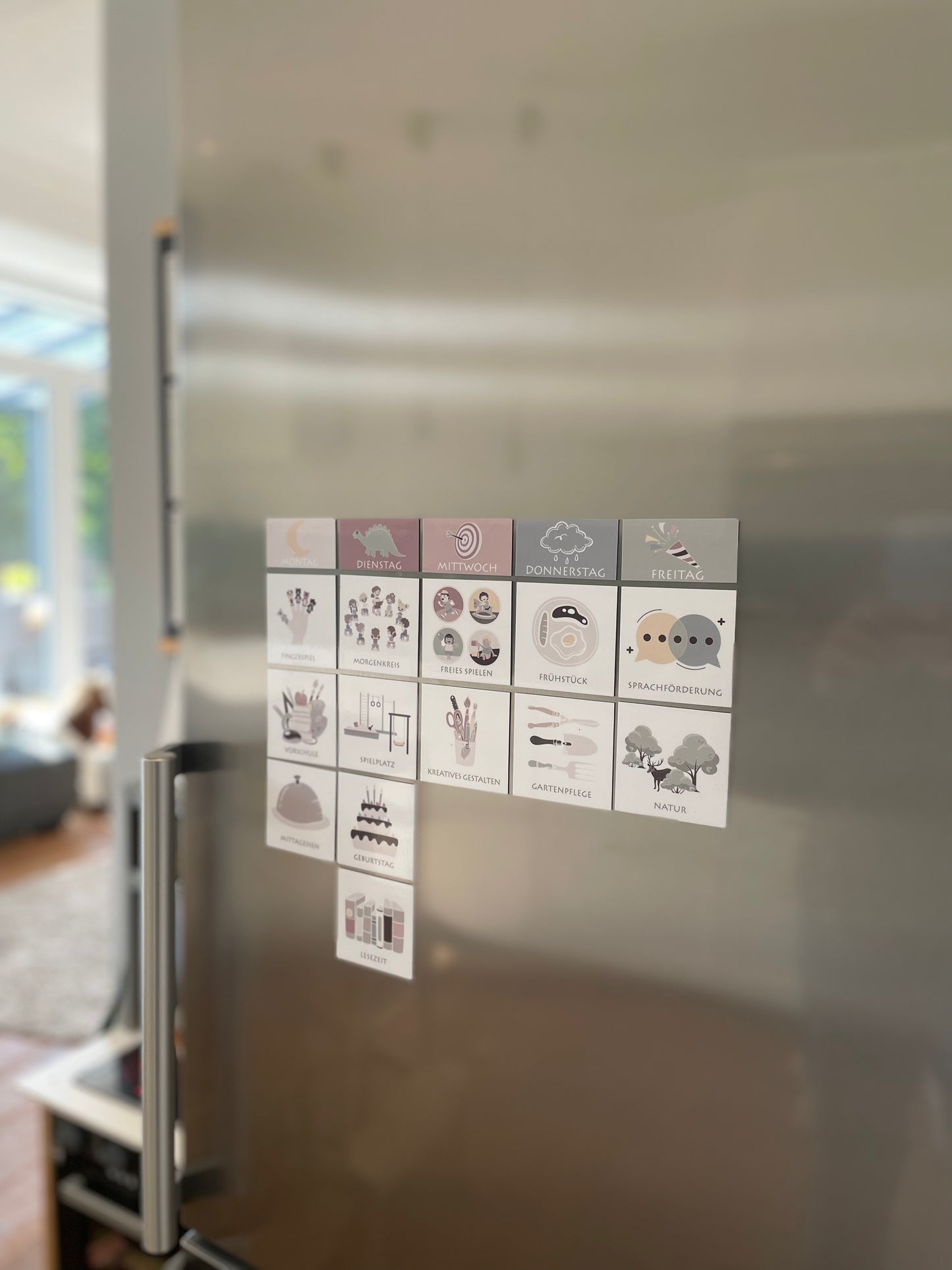 Magnete Tagestransparenz