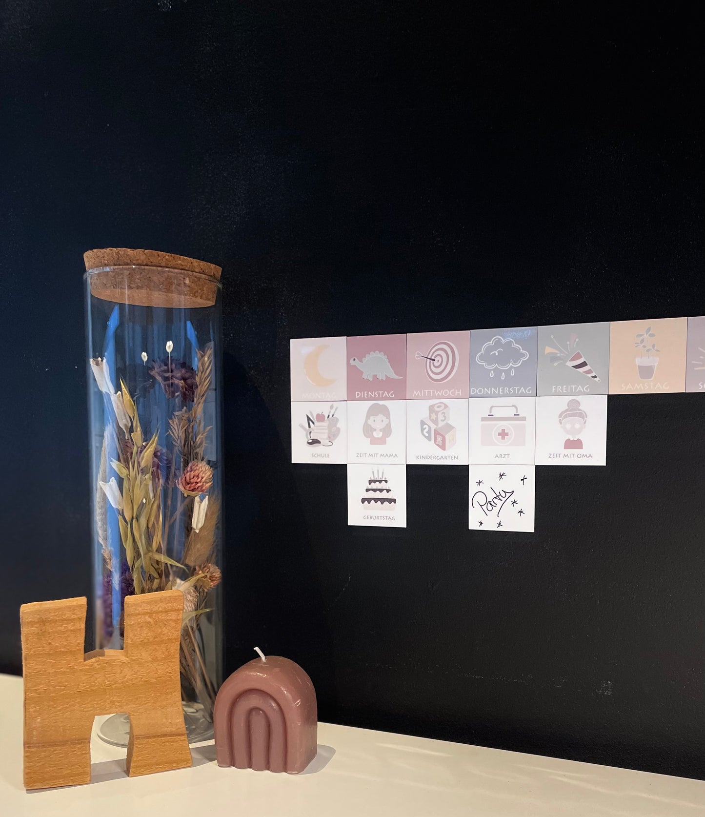 Magnet-Set Whiteboard