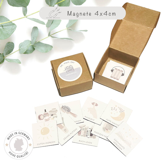 Magnet-Set Tagesablauf